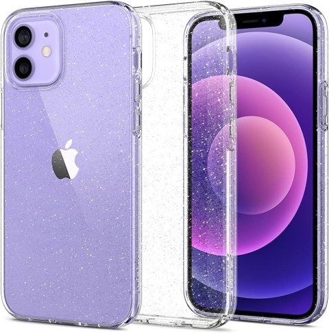 ZESTAW ETUI BROKATOWE APPLE IPHONE 12/12 PRO +2x SZKŁO HARTOWANE 9H