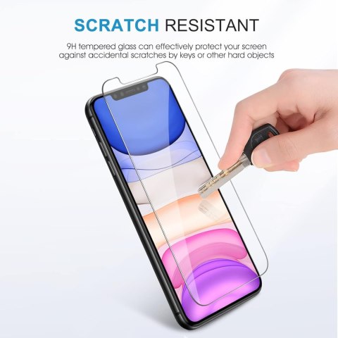 ZESTAW ETUI BROKATOWE APPLE IPHONE 12/12 PRO +2x SZKŁO HARTOWANE 9H