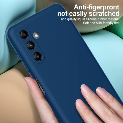 ZESTAW ETUI SILIKONOWE GRANATOWE SAMSUNG GALAXY A13 5G +3x SZKŁO HARTOWANE