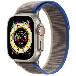 2x PASEK DO ZEGARKA APPLE WATCH 1/2/3/4/5/6/7/8/9/SE 38/40/41mm SZARY KREM