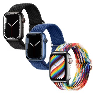 3xBRANSOLETA DO ZEGARKA APPLE WATCH 1/2/3/4/5/6/7/8/9/SE 38/40/41 mix kolor