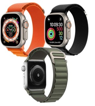 3x PASEK DO ZEGARKA APPLE WATCH 1/2/3/4/5/6/7/8/9/SE 38/40/41mm KOLOROWE