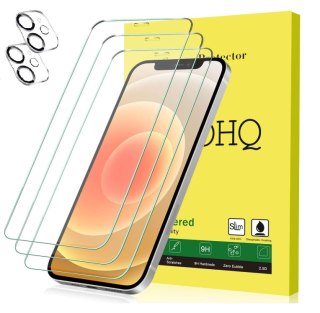 3x SZKŁO HARTOWANE APPLE IPHONE 12 MINI WYSOKA OCHRONA +2x SZKŁO NA APARAT