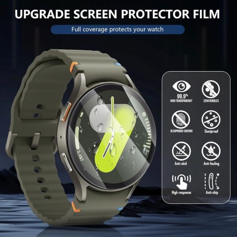 4X SZKŁO HARTOWANE SAMSUNG GALAXY WATCH 7/6/5/4/FE 44mm WYSOKA OCHRONA 4X SZKŁO HARTOWANE SAMSUNG GALAXY WATCH 7/6/5/4/FE 44mm WYSOKA OCHRONA