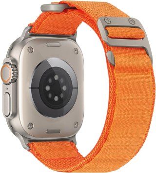 BRANSOLETA APPLE WATCH 4/5/6/7/8/9/10/SE/ULTRA 44/45/46/49 POMARAŃCZOWA M