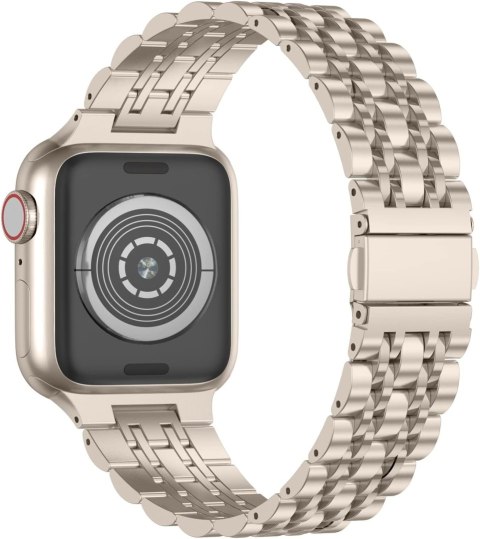 BRANSOLETA DO ZEGARKA APPLE WATCH 1/2/3/4/5/6/7/8/9/SE 42/44/45/46 SREBRNA BRANSOLETA DO ZEGARKA APPLE WATCH 1/2/3/4/5/6/7/8/9/SE 42/44/45/46 SREBRNA