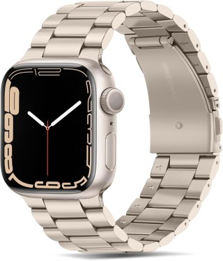 BRANSOLETA DO ZEGARKA APPLE WATCH 1/2/3/4/5/6/7/8/SE 38/40/41 SREBRNA +ETUI