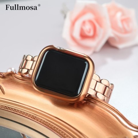 BRANSOLETA DO ZEGARKA APPLE WATCH 2/3/4/5/6/7/8/9/SE 38/40/41 RÓŻOWE ZŁOTO BRANSOLETA DO ZEGARKA APPLE WATCH 2/3/4/5/6/7/8/9/SE 38/40/41 RÓŻOWE ZŁOTO