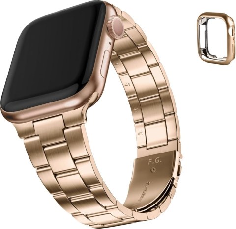 BRANSOLETA DO ZEGARKA APPLE WATCH 2/3/4/5/6/7/8/9/SE 38/40/41 RÓŻOWE ZŁOTO BRANSOLETA DO ZEGARKA APPLE WATCH 2/3/4/5/6/7/8/9/SE 38/40/41 RÓŻOWE ZŁOTO