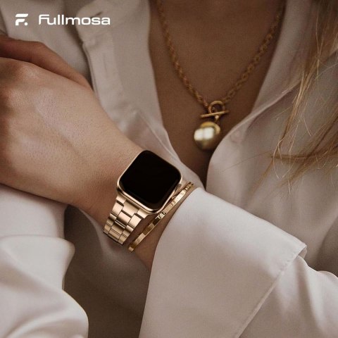 BRANSOLETA DO ZEGARKA APPLE WATCH 2/3/4/5/6/7/8/9/SE 38/40/41 RÓŻOWE ZŁOTO BRANSOLETA DO ZEGARKA APPLE WATCH 2/3/4/5/6/7/8/9/SE 38/40/41 RÓŻOWE ZŁOTO