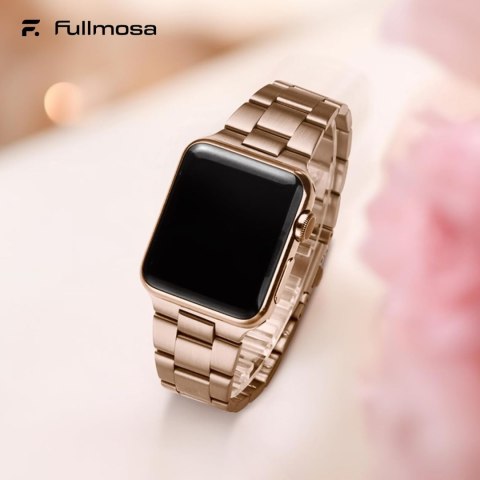 BRANSOLETA DO ZEGARKA APPLE WATCH 2/3/4/5/6/7/8/9/SE 38/40/41 RÓŻOWE ZŁOTO BRANSOLETA DO ZEGARKA APPLE WATCH 2/3/4/5/6/7/8/9/SE 38/40/41 RÓŻOWE ZŁOTO