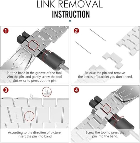 BRANSOLETA DO ZEGARKA Fitbit Inspire/Inspire HR/Inspire 2 SREBRNA STAL BRANSOLETA DO ZEGARKA Fitbit Inspire/Inspire HR/Inspire 2 SREBRNA STAL