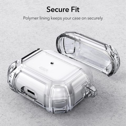 ETUI APPLE AIRPODS AIRPODS 3 2021 PRZEZROCZYSTE WYTRZYMAŁE OCHRONNE ESR