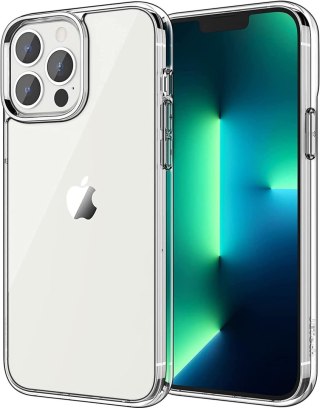 ETUI APPLE IPHONE 13 PRO PRZEZROCZYSTE PLECKI OCHRONNE +3x SZKŁO HARTOWANE