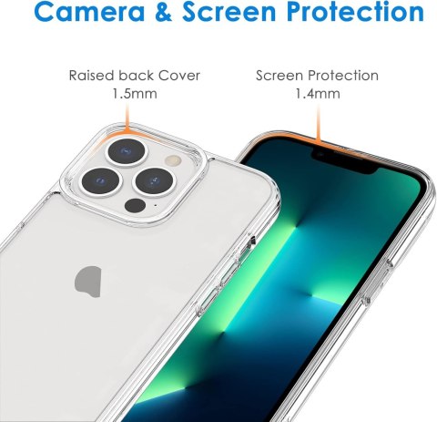 ETUI APPLE IPHONE 13 PRO PRZEZROCZYSTE PLECKI OCHRONNE +3x SZKŁO HARTOWANE ETUI APPLE IPHONE 13 PRO PRZEZROCZYSTE PLECKI OCHRONNE +3x SZKŁO HARTOWANE