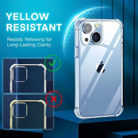ETUI APPLE IPHONE 14 PRZEZROCZYSTE TRANSPARENTNE OCHRONNE PLECKI WYTRZYMAŁE ETUI APPLE IPHONE 14 PRZEZROCZYSTE TRANSPARENTNE OCHRONNE PLECKI WYTRZYMAŁE