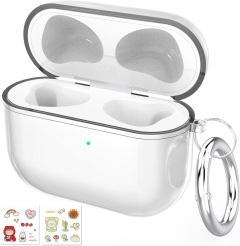 ETUI CASE AIRPODS PRO PRZEZROCZYSTE TRANSPARENTNE Z ZAWIESZKA ETUI CASE AIRPODS PRO PRZEZROCZYSTE TRANSPARENTNE Z ZAWIESZKA
