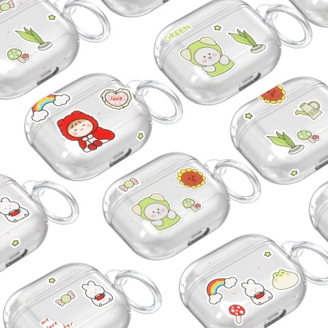 ETUI CASE AIRPODS PRO PRZEZROCZYSTE TRANSPARENTNE Z ZAWIESZKA ETUI CASE AIRPODS PRO PRZEZROCZYSTE TRANSPARENTNE Z ZAWIESZKA