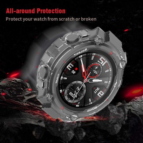 ETUI DO ZEGARKA AMAZFIT T-REX PRZEZROCZYSTE BEZBARWNE ELASTYCZNE OCHRONNE ETUI DO ZEGARKA AMAZFIT T-REX PRZEZROCZYSTE BEZBARWNE ELASTYCZNE OCHRONNE