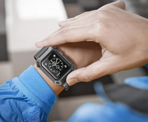 ETUI DO ZEGARKA APPLE IWATCH 3/2/1 42mm CZARNE Z PASKIEM OCHRONNE ETUI DO ZEGARKA APPLE IWATCH 3/2/1 42mm CZARNE Z PASKIEM OCHRONNE