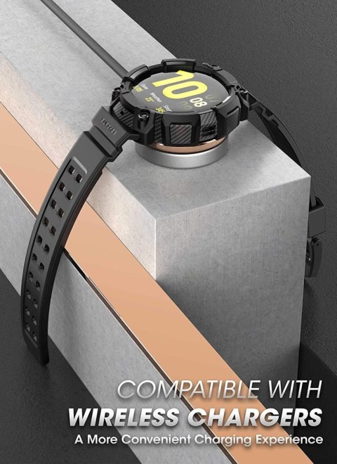 ETUI DO ZEGARKA GALAXY WATCH ACTIVE 2 44mm CZARNE Z PASKIEM OCHRONNE