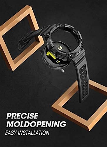 ETUI DO ZEGARKA GALAXY WATCH ACTIVE 2 44mm CZARNE Z PASKIEM OCHRONNE