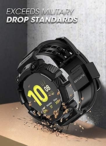 ETUI DO ZEGARKA GALAXY WATCH ACTIVE 2 44mm CZARNE Z PASKIEM OCHRONNE