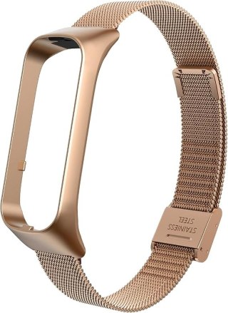 ETUI DO ZEGARKA SAMSUNG GALAXY FIT 2 ZŁOTE Z BRANSOLETĄ ZAPINANY PASEK