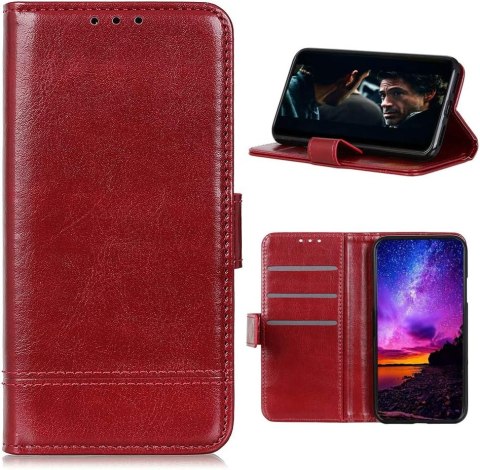ETUI GOOGLE PIXEL 4A 5G BORDOWE IMITACJA SKÓRY ZAMYKANE Z KLAPKĄ OCHRONNE ETUI GOOGLE PIXEL 4A 5G BORDOWE IMITACJA SKÓRY ZAMYKANE Z KLAPKĄ OCHRONNE