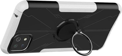 ETUI XIAOMI MI 11 LITE CZARNE BIAŁE WSTAWKI PIERŚCIEŃ PLECKI WYTRZYMAŁE ETUI XIAOMI MI 11 LITE CZARNE BIAŁE WSTAWKI PIERŚCIEŃ PLECKI WYTRZYMAŁE