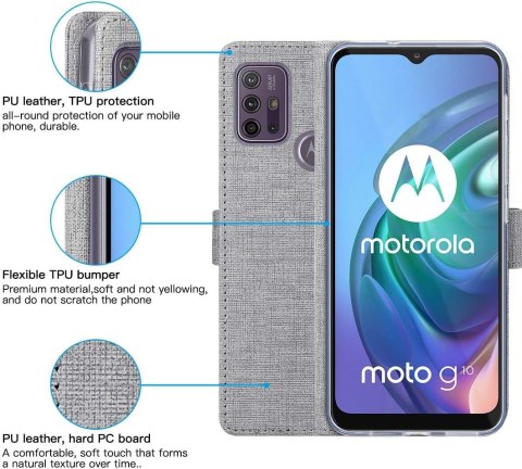 ETUI MOTOROLA MOTO G30 / G20 / G10 SZARE ZAMYKANE Z KLAPKĄ WYTRZYMAŁE ETUI MOTOROLA MOTO G30 / G20 / G10 SZARE ZAMYKANE Z KLAPKĄ WYTRZYMAŁE