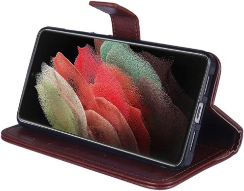 ETUI MOTOROLA MOTO G50 4G BRĄZOWE ZAMYKANE Z KLAPKĄ IMITACJA SKÓRY SOLIDNE ETUI MOTOROLA MOTO G50 4G BRĄZOWE ZAMYKANE Z KLAPKĄ IMITACJA SKÓRY SOLIDNE