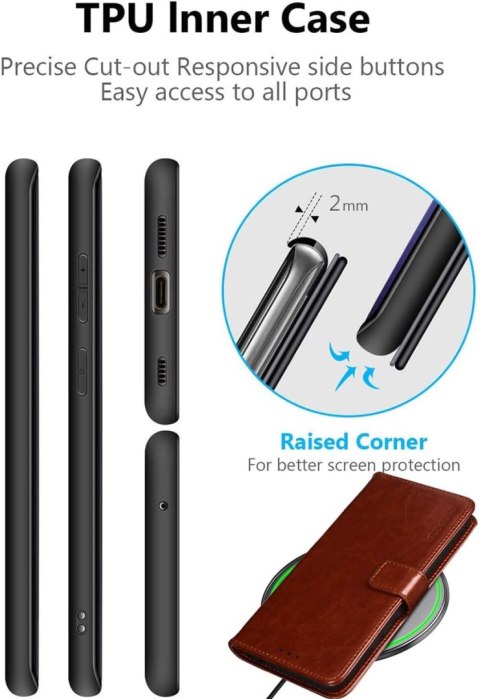 ETUI MOTOROLA MOTO G50 4G BRĄZOWE ZAMYKANE Z KLAPKĄ IMITACJA SKÓRY SOLIDNE ETUI MOTOROLA MOTO G50 4G BRĄZOWE ZAMYKANE Z KLAPKĄ IMITACJA SKÓRY SOLIDNE