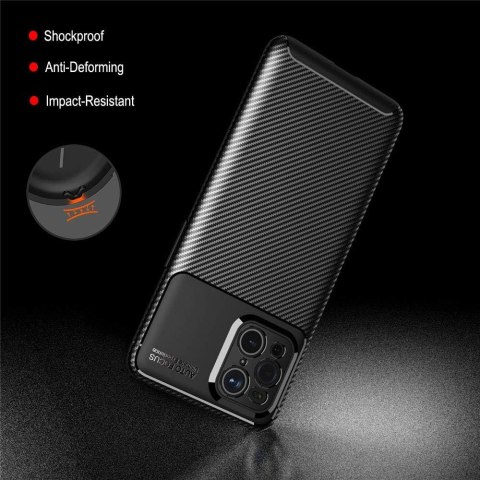ETUI OPPO FIND X3/ X3 PRO GRANATOWE NIEBIESKIE PLECKI SOLIDNE OCHRONNE