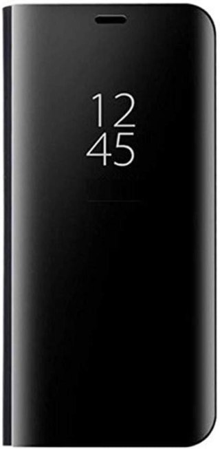 ETUI SAMSUNG GALAXY A32 4G CZARNE LUSTRZANE ZAMYKANE Z KLAPKĄ SOLIDNE