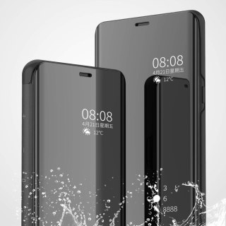 ETUI SAMSUNG GALAXY A32 4G CZARNE LUSTRZANE ZAMYKANE Z KLAPKĄ SOLIDNE
