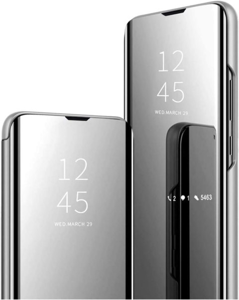 ETUI SAMSUNG GALAXY S20 FE 5G SREBRNE LUSTRZANE ZAMYKANE Z KLAPKĄ SOLIDNE ETUI SAMSUNG GALAXY S20 FE 5G SREBRNE LUSTRZANE ZAMYKANE Z KLAPKĄ SOLIDNE