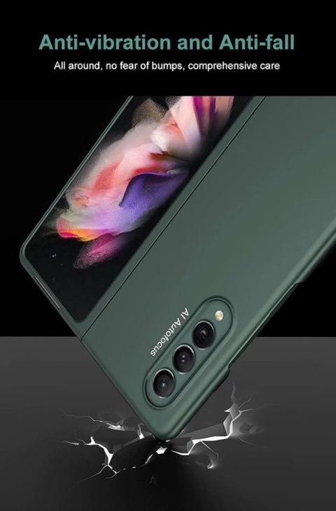 ETUI SAMSUNG GALAXY Z FOLD 3 BUTELKOWA ZIELEŃ MATOWE OCHRONNE WYTRZYMAŁE ETUI SAMSUNG GALAXY Z FOLD 3 BUTELKOWA ZIELEŃ MATOWE OCHRONNE WYTRZYMAŁE