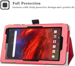 ETUI VANKYO MATRIXPAD Z1/ MATRIXPAD S7 7" CZERWONE ZAMYKANE Z KLPAKĄ OCHRONNE