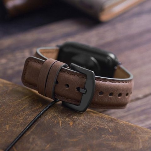 PASEK DO ZEGARKA APPLE WATCH 1/2/3/4/5/6/7/8/9/SE 38/40/41 BRĄZOWY SKÓRA PASEK DO ZEGARKA APPLE WATCH 1/2/3/4/5/6/7/8/9/SE 38/40/41 BRĄZOWY SKÓRA