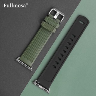 PASEK DO ZEGARKA APPLE WATCH 1/2/3/4/5/6/7/8/9/SE 38/40/41 ZIELONY SILIKON