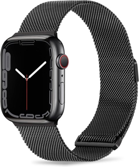 PASEK DO ZEGARKA APPLE WATCH 1/2/3/4/5/6/7/8/9/SE 38/40/41mm CZARNY STAL PASEK DO ZEGARKA APPLE WATCH 1/2/3/4/5/6/7/8/9/SE 38/40/41mm CZARNY STAL