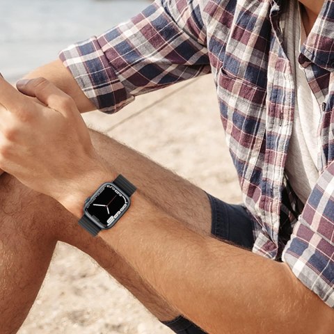 PASEK DO ZEGARKA APPLE WATCH 1/2/3/4/5/6/7/8/SE 38/40/41mm CZARNY +ETUI PASEK DO ZEGARKA APPLE WATCH 1/2/3/4/5/6/7/8/SE 38/40/41mm CZARNY +ETUI