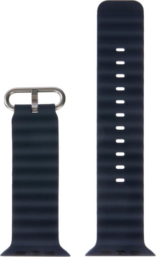 PASEK DO ZEGARKA APPLE WATCH 2/3/4/5/6/7/8/9/10/SE 42/44/45 GRANATOWY