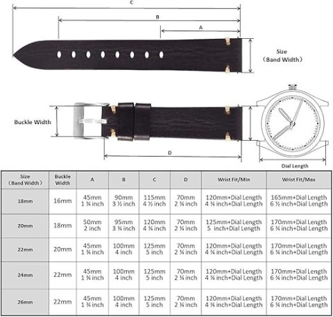 PASEK DO ZEGARKA CZARNY SKÓRA UNIWERSALNY SREBRNA KLAMRA ELEGANCKI 24mm PASEK DO ZEGARKA CZARNY SKÓRA UNIWERSALNY SREBRNA KLAMRA ELEGANCKI 24mm