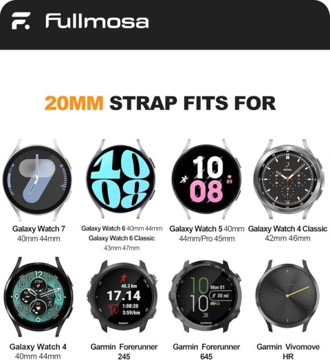 PASEK DO ZEGARKA Samsung Galaxy Watch/Huawei Watch ZIELONY SILIKON 22mm