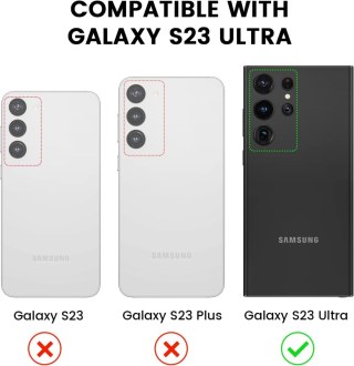 SZKŁO OCHRONNE NA APARAT SAMSUNG GALAXY S23 ULTRA WYSOKA OCHRONA