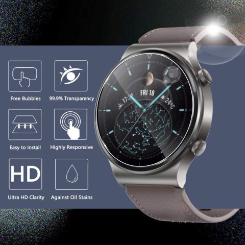 4x SZKŁO HARTOWANE HUAWEI WATCH GT 2 PRO WYSOKA OCHRONA WYTRZYMAŁE SOLIDNE 4x SZKŁO HARTOWANE HUAWEI WATCH GT 2 PRO WYSOKA OCHRONA WYTRZYMAŁE SOLIDNE