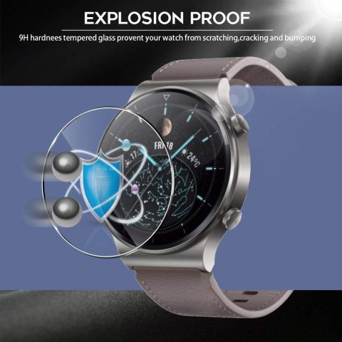 4x SZKŁO HARTOWANE HUAWEI WATCH GT 2 PRO WYSOKA OCHRONA WYTRZYMAŁE SOLIDNE 4x SZKŁO HARTOWANE HUAWEI WATCH GT 2 PRO WYSOKA OCHRONA WYTRZYMAŁE SOLIDNE