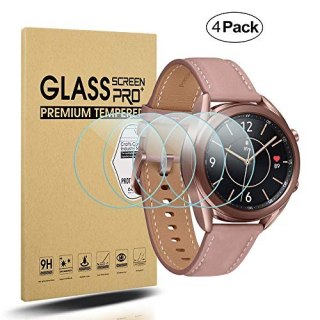 4x SZKŁO OCHRONNE SAMSUNG GALAXY WATCH 3 41mm/ 4 42mm SOLIDNA OSŁONA EKRANU